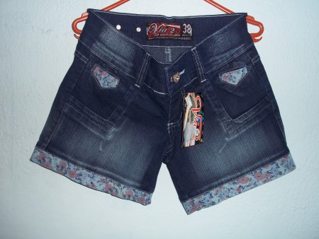 SHORT JEANS FEMININO 